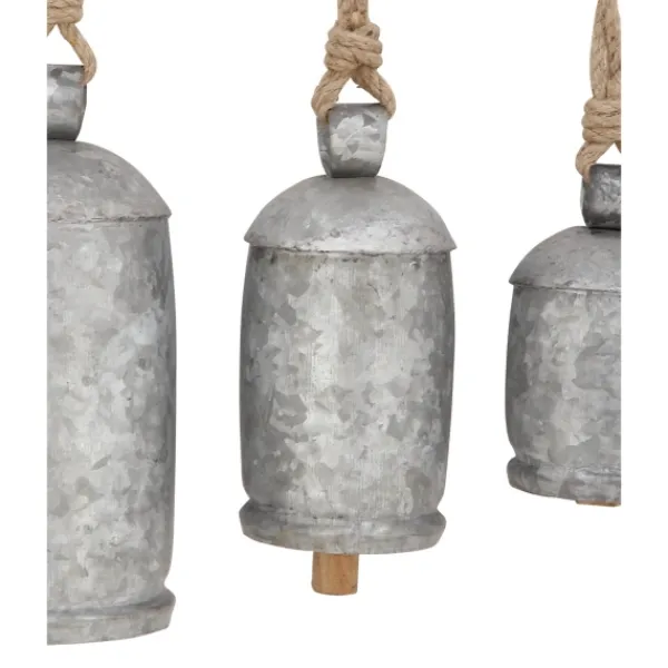 Decorative Accents-Kirkland's Home Hanging Decorative Bells, Set Of 3 Silver