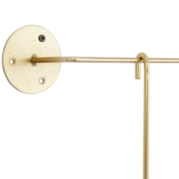 Sconces-Kirkland's Home Hanging Glass Votive Wall Plaque Gold