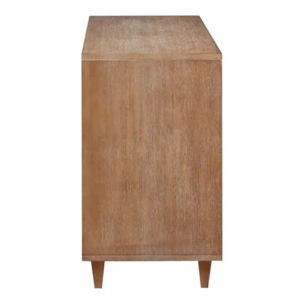 Cabinets & Sideboards-Kirkland's Home Hazelnut Prism Cabinet Brown