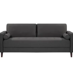 Sofas & Loveseats-Kirkland's Home Heather Chelsea Modern Sofa Gray