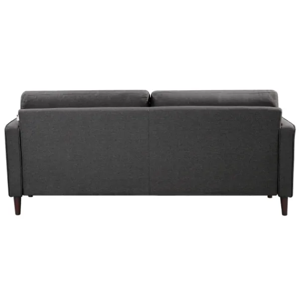 Sofas & Loveseats-Kirkland's Home Heather Chelsea Modern Sofa Gray