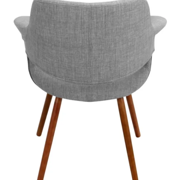 Accent Chairs-Kirkland's Home Heather Open Back Midcentury Accent Chair Gray