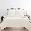 Bedspreads & Coverlets-Kirkland's Home Herringbone Quilted 3-Pc. King Coverlet Set Ivory