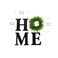 Wall Quotes & Signs-Kirkland's Home Home 4-Pc. Cutout Letters Plaque Black