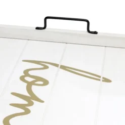 Decorative Trays-Kirkland's Home Home Wash Wood Tray White