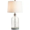 Table Lamps-Kirkland's Home Homegrown Gray Glass Jar Table Lamp White