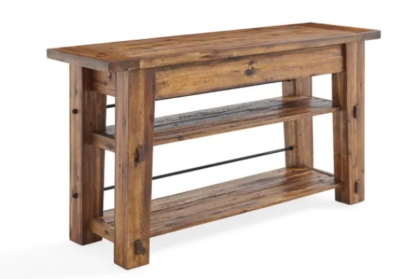 Console Tables-Kirkland's Home Honey Acacia Rustic Console Table Tan