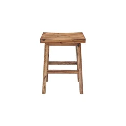 Bar Stools & Counter Height Stools-Kirkland's Home Honey Saddle Seat Wood Counter Stool Brown