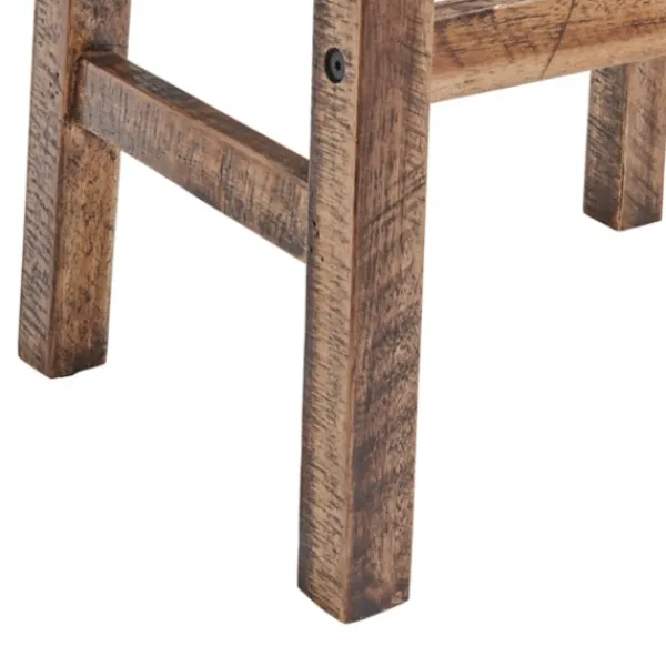 Bar Stools & Counter Height Stools-Kirkland's Home Honey Saddle Seat Wood Counter Stool Brown