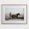 Framed Art-Kirkland's Home Horse Friends Framed Art Print Black/White
