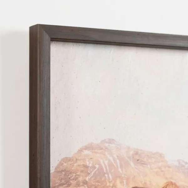 Framed Art-Kirkland's Home Horse On Range Framed Art Print Brown/Tan