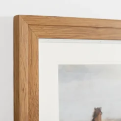 Framed Art-Kirkland's Home Horse Stampede Framed Art Print Brown/Gray