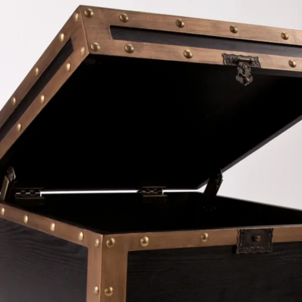 Accent & End Tables-Kirkland's Home Hypatia Travel Trunk Side Table