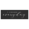 Wall Quotes & Signs-Kirkland's Home I Choose Us Every Day Canvas Wall Plaque Black/White