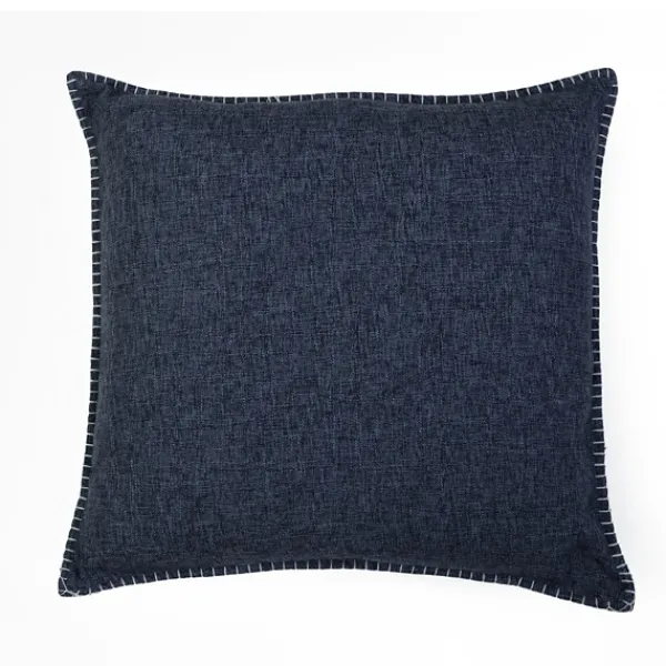 Pillows-Kirkland's Home Indigo Chunky Weave Pillows, Set Of 2 Blue
