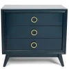 Dressers & Chests-Kirkland's Home Indigo 3-Drawer Wood Chest Blue
