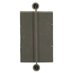 Decorative Mirrors-Kirkland's Home Industrial Distressed Iron Mount Mirror Gray