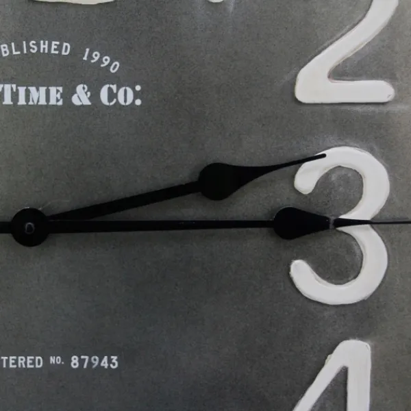 Clocks-Kirkland's Home Industrial Square Liam Clock
