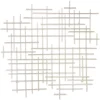 Wall Plaques-Kirkland's Home Inigo Abstract Linear Wall Plaque Silver