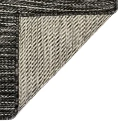 Outdoor Rugs-Kirkland's Home Intertwine Indoor/Outdoor Runner Black