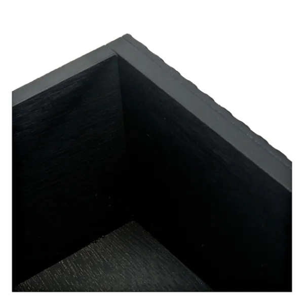 Console Tables-Kirkland's Home Irma Textured Drawers Console Table Black