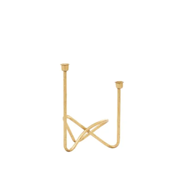Candle Holders-Kirkland's Home Iron Taper Candle Holder Gold