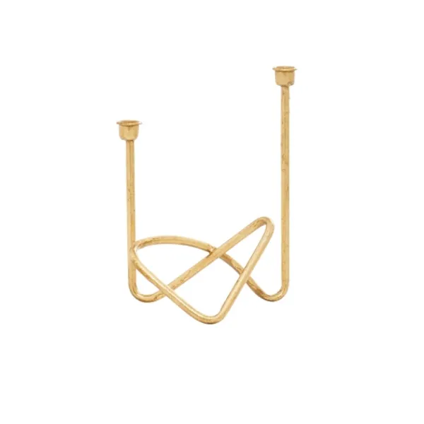 Candle Holders-Kirkland's Home Iron Taper Candle Holder Gold
