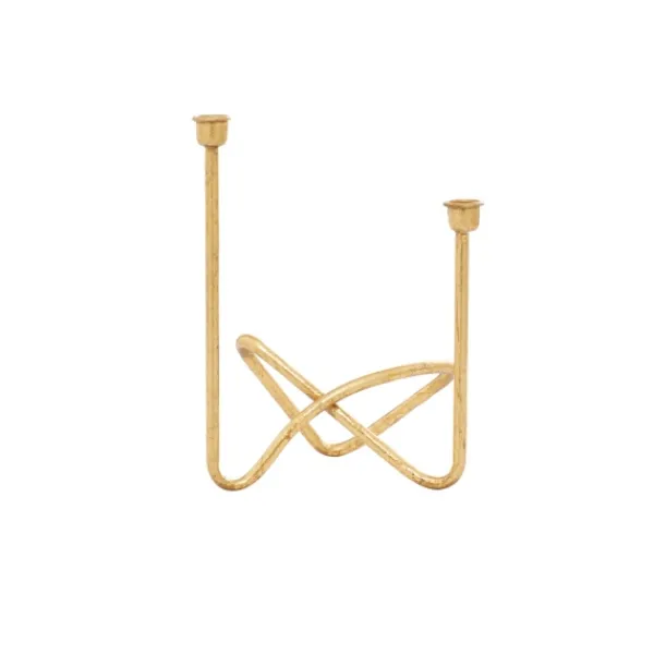 Candle Holders-Kirkland's Home Iron Taper Candle Holder Gold