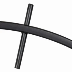 Clocks-Kirkland's Home Isaac Black Modern Wall Clock