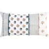 Pillows-Kirkland's Home Ivory & Multicolor Botanical Lumbar Pillow Ivory/Multi