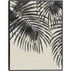 Canvas Art-Kirkland's Home Ivory And Black Palms Canvas Art Print Black/Tan