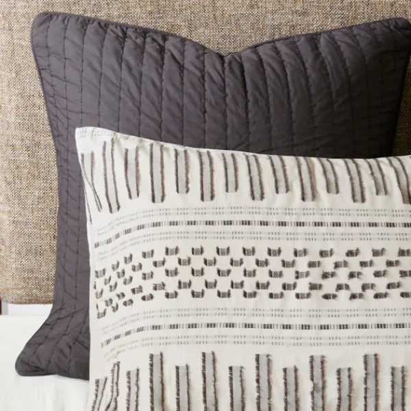 Comforters-Kirkland's Home Ivory Jacquard Full/Queen 3-Pc. Comforter Set Tan/Ivory