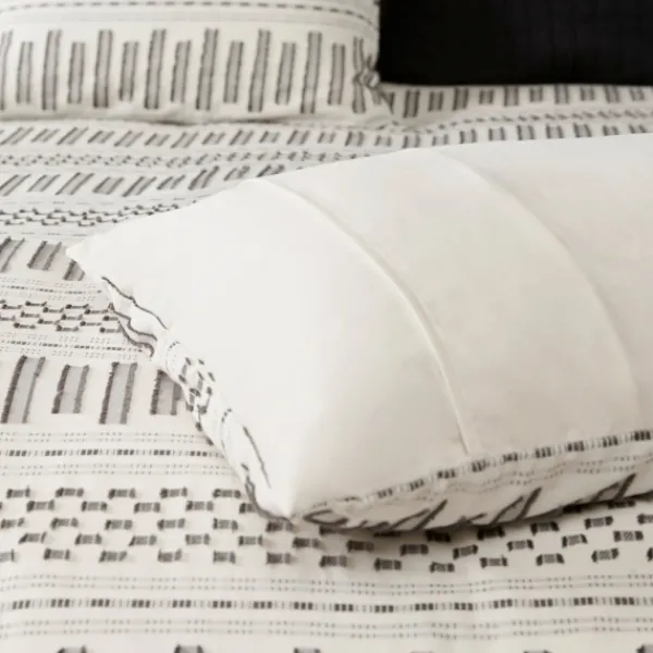 Comforters-Kirkland's Home Ivory Jacquard Full/Queen 3-Pc. Comforter Set Tan/Ivory