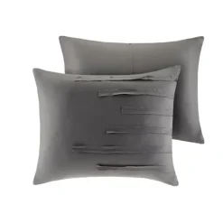 Comforters-Kirkland's Home Janeta 8-Pc. Queen Comforter Set Gray