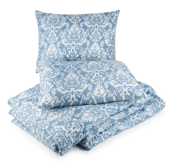 Comforters-Kirkland's Home Jessica Simpson Damask Queen Comforter Set Blue