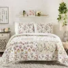 Quilts-Kirkland's Home Jessica Simpson Pink Phillipa King Quilt Set White/Pink