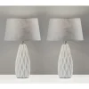 Table Lamps-Kirkland's Home Joan Table Lamps, Set Of 2 Gray