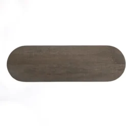 Console Tables-Kirkland's Home Jodi Mango Wood Console Table Gray/Black