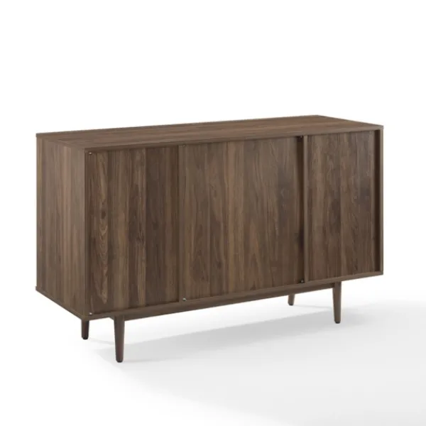 Cabinets & Sideboards-Kirkland's Home Josette Wood Open Wine Cabinet Brown