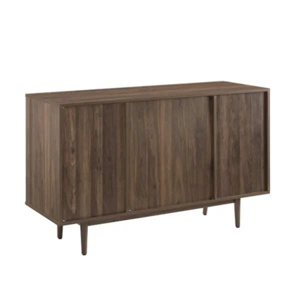 Cabinets & Sideboards-Kirkland's Home Josette Wood Open Wine Cabinet Brown