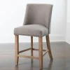 Bar Stools & Counter Height Stools-Kirkland's Home Julia Counter Stool Gray