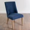 Dining Chairs-Kirkland's Home Julia Navy Upholstered Dining Chair Blue