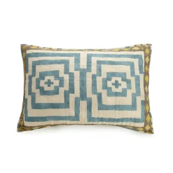 Quilts-Kirkland's Home Justina Blakeney Blue Hypnotic Queen Quilt Set Blue/White