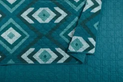 Quilts-Kirkland's Home Justina Blakeney Midway 3-Pc. Full/Queen Quilt Set Blue