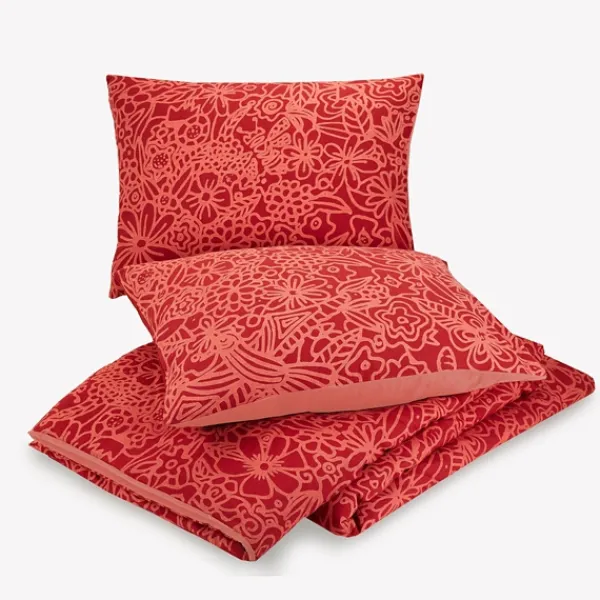 Duvets-Kirkland's Home Justina Blakeney Nature 3-Pc. King Duvet Set Red