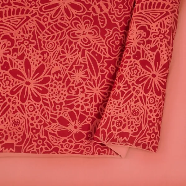 Duvets-Kirkland's Home Justina Blakeney Nature 3-Pc. King Duvet Set Red