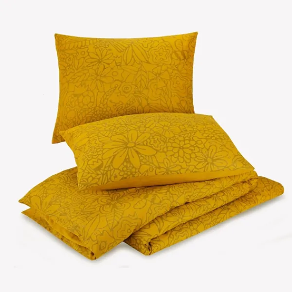Duvets-Kirkland's Home Justina Blakeney Nature Queen Duvet Set Yellow