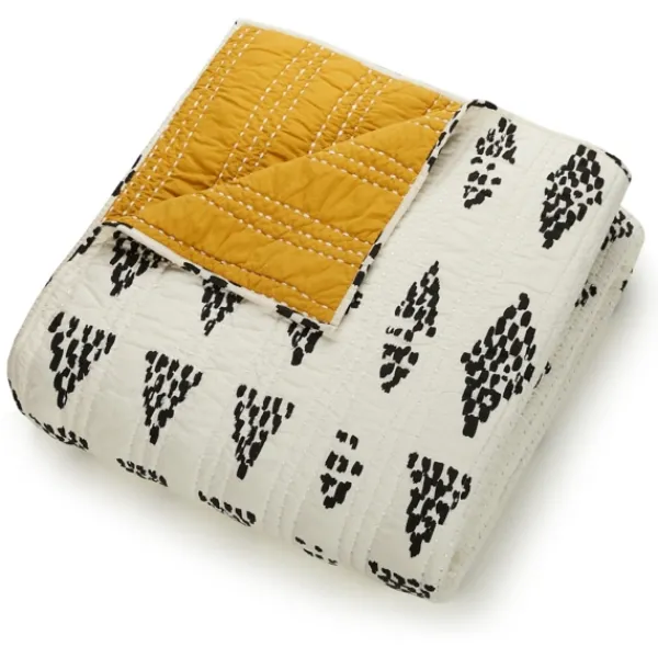 Quilts-Kirkland's Home Justina Blakeney Prosperity 2-Pc. Twin Quilt Set Black/White
