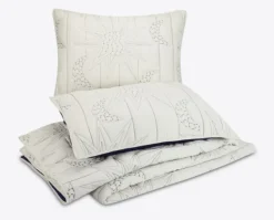 Quilts-Kirkland's Home Justina Blakeney Sun & Moon Full/Queen Quilt Set Ivory/Blue
