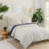 Quilts-Kirkland's Home Justina Blakeney Sun & Moon King Quilt Set Ivory/Blue